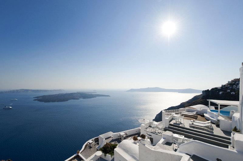 Vista Mare Suites Imerovigli  Bagian luar foto