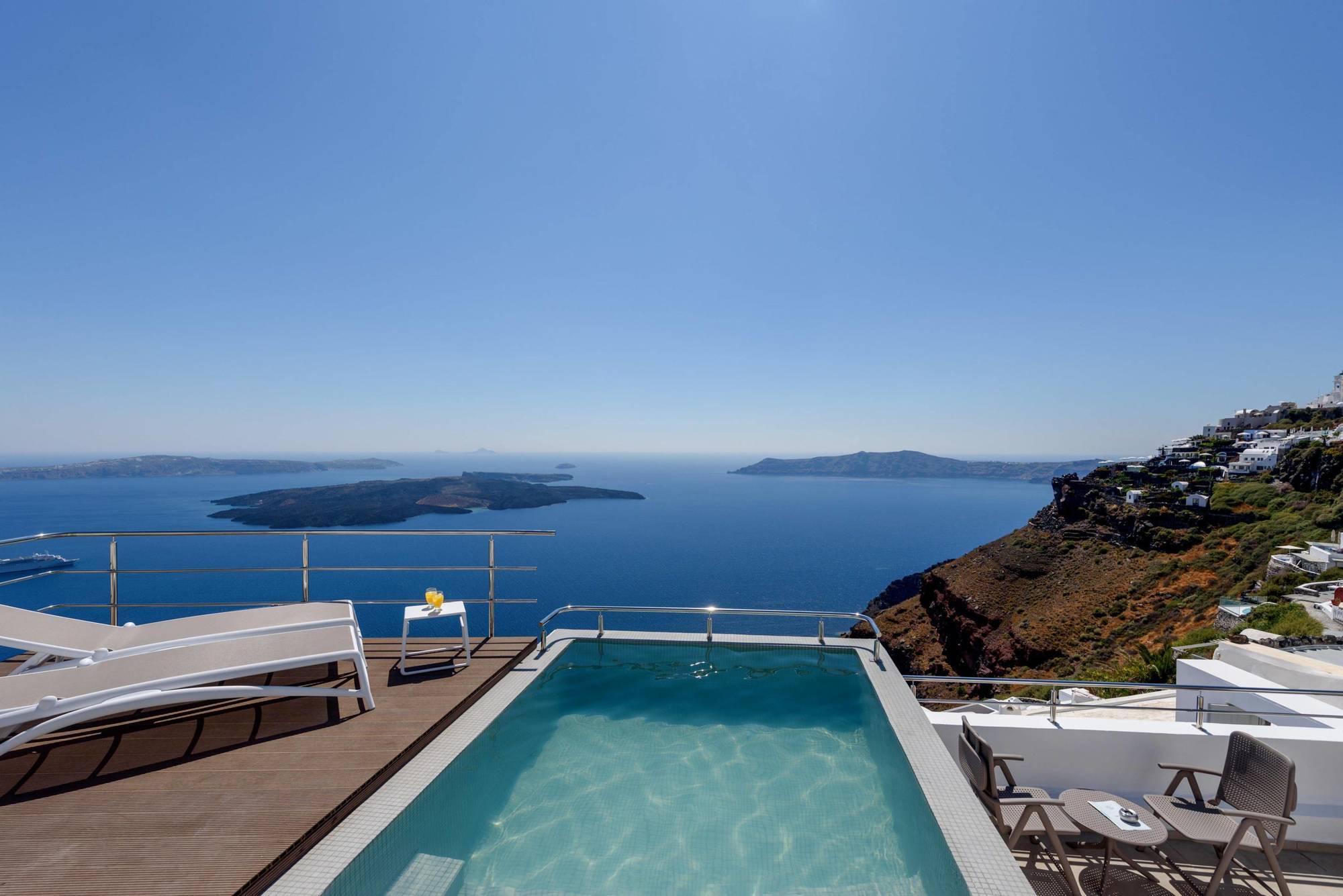 Vista Mare Suites Imerovigli  Bagian luar foto