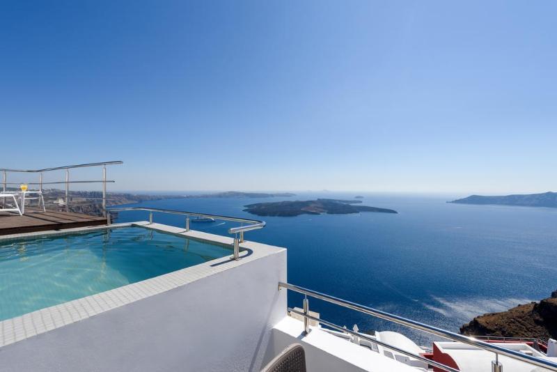 Vista Mare Suites Imerovigli  Bagian luar foto